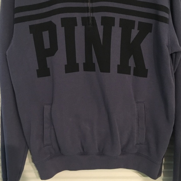 PINK Victoria’s Secret Quarter Zip Sweatshirt - Picture 5 of 7